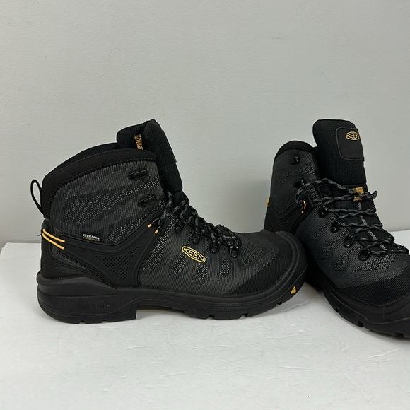 New KEEN Utility Men's 6" Dearborn Waterproof Carbon-Fiber Toe Work Boot Sz 11 - Picture 7 of 13